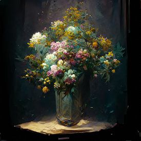 Ocean of Flowers van Sven van der Wal