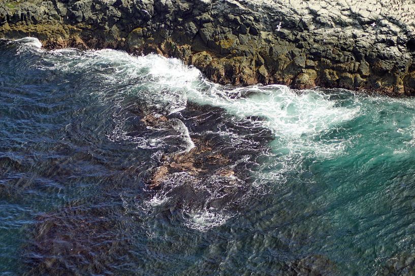 Kliffen van het eiland Rathlin in Noord-Ierland van Babetts Bildergalerie
