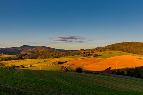 Avondwandeling door het mooie avondlicht van Schmalkalden