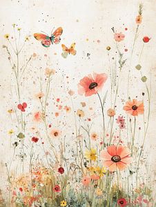 Botanisches Aquarell