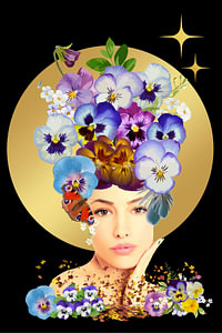 Les violettes sont bleues...