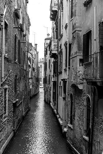 Narrow canal in Venice
