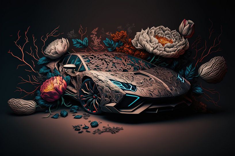 Majestueuse Lamborghini Aventador par Thom Bouman