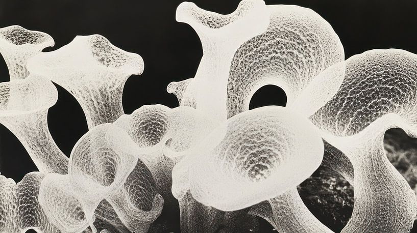 Fleurs abstraites par Franka Poulain