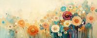 Sea of colourful flowers by Wonderful Art thumbnail