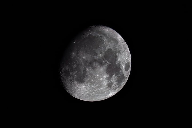Lune gibbeuse croissante par Fabio Di Giuseppe