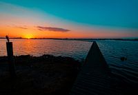 Sonnenuntergang am Steg