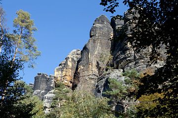 Saksisch Zwitserland (Elbezandsteengebergte) van t.ART