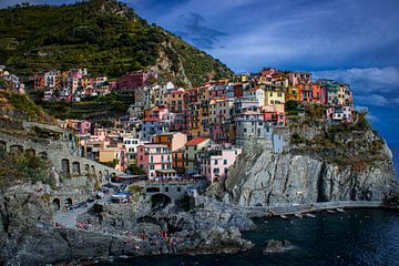 Manarola in den Cinque Terre, Italien von Stef Heijenk