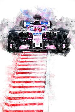 Esteban Ocon, 2018 hoog van Theodor Decker