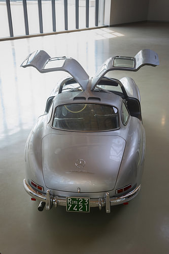 Rear end of the Mercedes 300 SL Gullwing by Tilo Grellmann