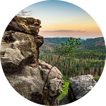 Goldsteinaussicht, Saksisch Zwitserland - Goldlochschlüchte