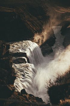 La mystérieuse chute d'eau de Gulfoss en Islande