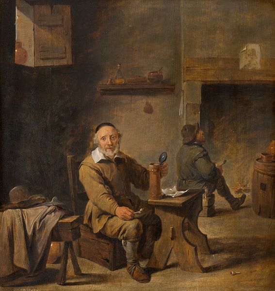 Auberge des fermiers, David Teniers le Jeune par Des maîtres magistraux