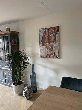 Klantfoto: Ibiza Bonita (gezien bij vtwonen) van Atelier Paint-Ing