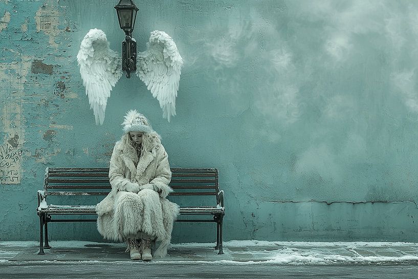 Angel Without Wings | A Moment of Grief by Karina Brouwer
