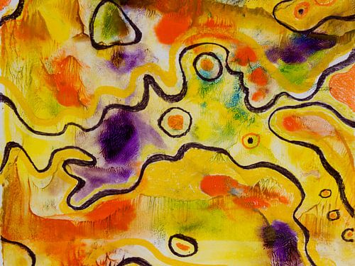 ‘Intensity in warm yellow’ – liggend formaat