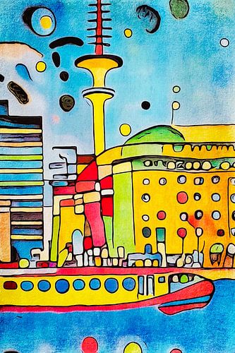 Hamburg is colourful, motif 1
