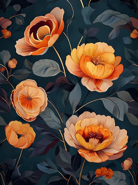 Fleur d'or par Artistic
