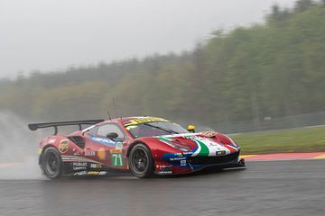 Total 6h of Spa, AF Corse Ferrari 488 EVO van Rick Kiewiet