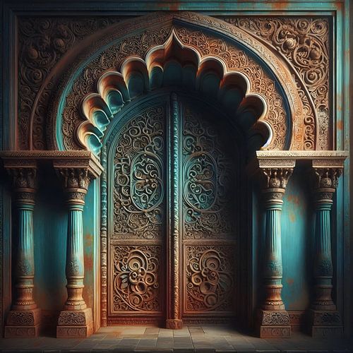 Boog van stilte Azuur