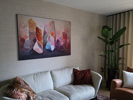 Abstract in soft colors