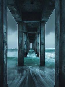 Strandspaziergang im Sturm