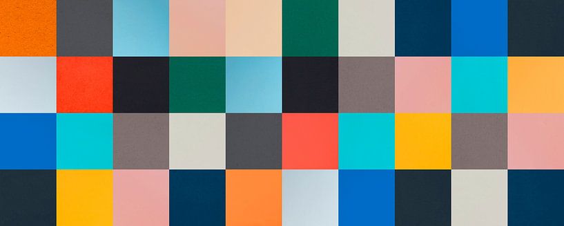 Geometrisch und bunt C von Vitor Costa