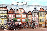 Straßenkunst Leeuwarden von Inge Hogenbijl Miniaturansicht