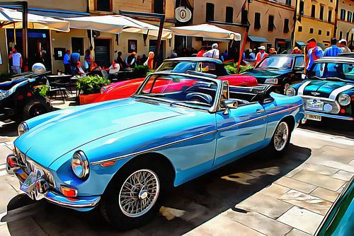 MGB Blauw Klassieker