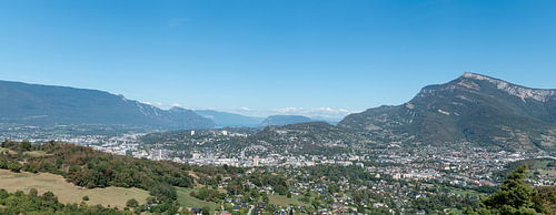 Panorama de Chambéry.