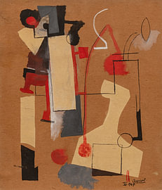 Youla Chapoval - Ohne Titel (1949) von Peter Balan