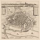 Plattegrond van Arnhem, anno ca 1660 van Gert Hilbink thumbnail