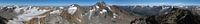 Mountain Panorama of Vorderer Brochkogel 