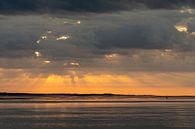 Sonnenaufgang auf dem Wattenmeer von Anja Brouwer Fotografie Miniaturansicht