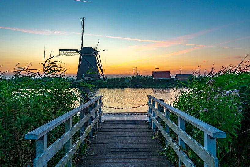 Kinderdijk, Zuid-Holland by Domenique van der Horst