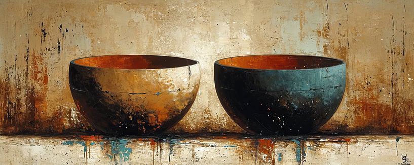 Japandi Stilleven | Aesthetic Zen | Stilleven van Kunst Kriebels