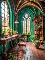Gebouw Lost Places van binnenuit