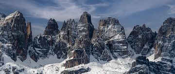 Panorama of the Brenta Dolomites by LUC THIJS PHOTOGRAPHY