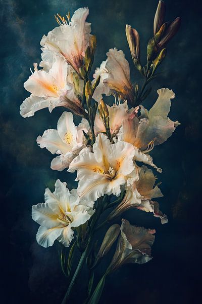 Magische weiße Blumen von Thea