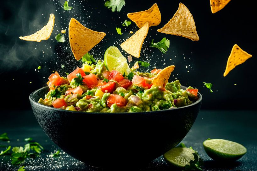 Guacamole Genuss von Poster Art Shop