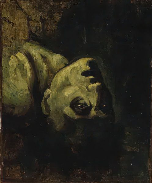 Tête de noyé - Théodore Géricault par Accessible Art