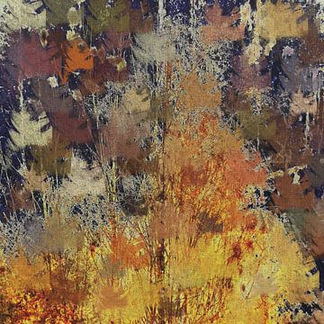 Abstracte herfst van Christine Nöhmeier