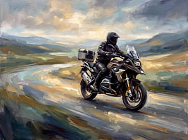 BMW R 1300 GS Adventure in de kleur Golden Rain