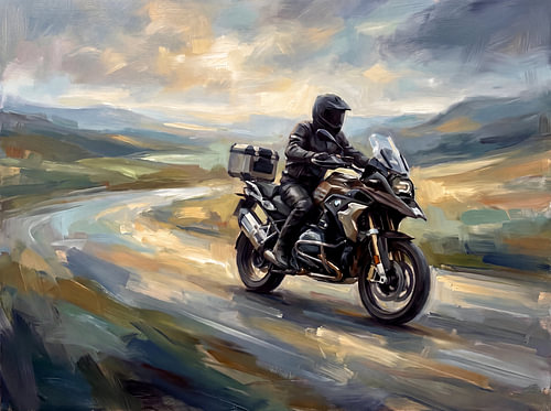 BMW R 1300 GS Adventure in de kleur Golden Rain
