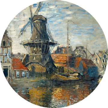 Claude Monet. De molen 'De Roozeboom'