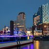 Hamburg - Hafencity am Abend von t.ART
