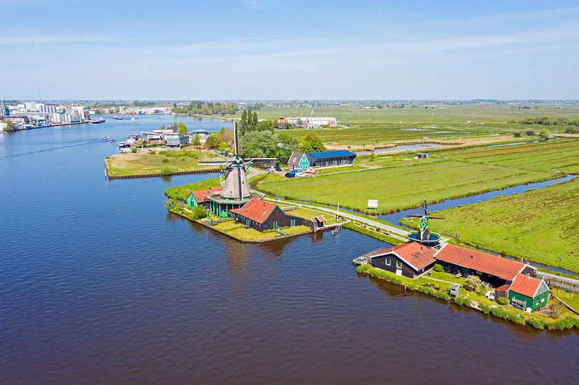 Aerial photo of the Zaanse Schans near Zaandam by Eye on You