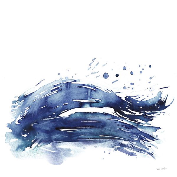 Coastal Splash III, Mercedes Lopez Charro van Wild Apple