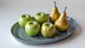 Poires et pommes